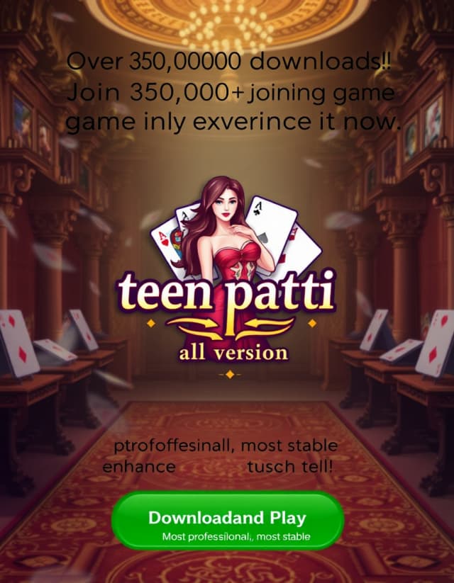 Teen Patti Gold Apk Banner